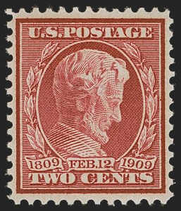 Sale 1277, Lot 2263, 1909 Bluish Paper Issue (Scott 357-366)