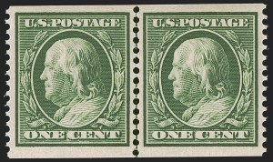 Sale 1277, Lot 2267, 1910-13 Washington-Franklin Issue (Scott 378-396)