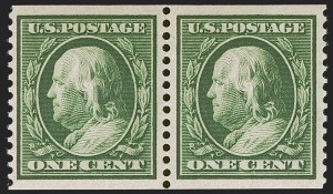 Sale 1277, Lot 2268, 1910-13 Washington-Franklin Issue (Scott 378-396)