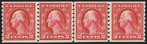 Sale 1277, Lot 2274, 1910-13 Washington-Franklin Issue (Scott 378-396)