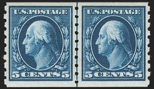 Sale 1277, Lot 2278, 1910-13 Washington-Franklin Issue (Scott 378-396)