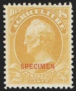 Sale 1277, Lot 2467, Official Special Printings