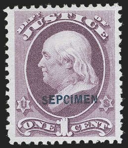 Sale 1277, Lot 2469, Official Special Printings