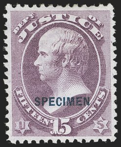 Sale Number 1277, Lot Number 2471, Official Special Printings