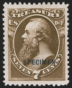 Sale 1277, Lot 2492, Official Special Printings