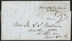 Sale 1278, Lot 3020, Postmasters's Provisionals