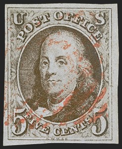 Sale 1278, Lot 3057, 1847 Issue and 1847  Reproduction (Scott 1-4)