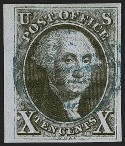 Sale 1278, Lot 3062, 1847 Issue and 1847  Reproduction (Scott 1-4)