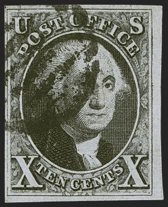 Sale 1278, Lot 3069, 1847 Issue and 1847  Reproduction (Scott 1-4)