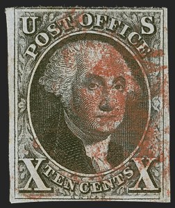 Sale 1278, Lot 3070, 1847 Issue and 1847  Reproduction (Scott 1-4)