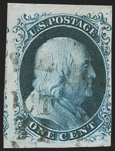 Sale 1278, Lot 3083, 1851-56 Issue (Scott 5A-17)