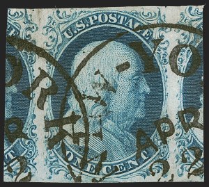Sale 1278, Lot 3084, 1851-56 Issue (Scott 5A-17)