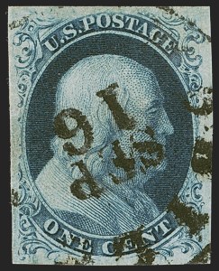 Sale 1278, Lot 3094, 1851-56 Issue (Scott 5A-17)