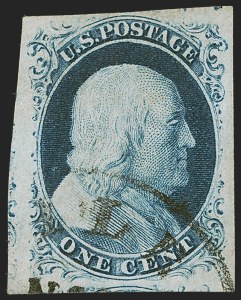 Sale 1278, Lot 3103, 1851-56 Issue (Scott 5A-17)