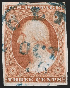 Sale 1278, Lot 3109, 1851-56 Issue (Scott 5A-17)