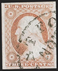 Sale 1278, Lot 3113, 1851-56 Issue (Scott 5A-17)