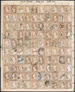 Sale 1278, Lot 3115, 1851-56 Issue (Scott 5A-17)