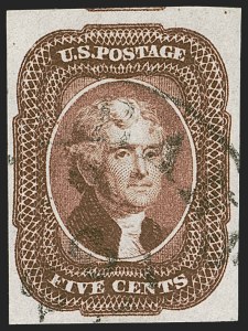 Sale 1278, Lot 3119, 1851-56 Issue (Scott 5A-17)