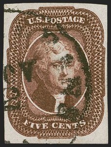 Sale 1278, Lot 3121, 1851-56 Issue (Scott 5A-17)
