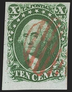 Sale 1278, Lot 3130, 1851-56 Issue (Scott 5A-17)