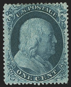 Sale 1278, Lot 3153, 1857-60 Issue and 1857  Reprint (Scott 18-47)