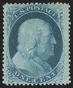 Sale 1278, Lot 3164, 1857-60 Issue and 1857  Reprint (Scott 18-47)