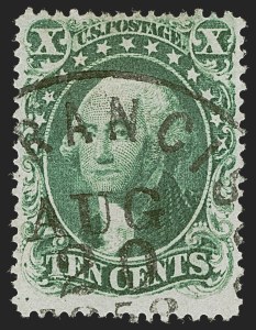 Sale 1278, Lot 3180, 1857-60 Issue and 1857  Reprint (Scott 18-47)