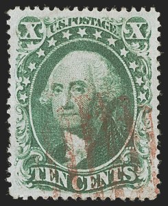 Sale 1278, Lot 3181, 1857-60 Issue and 1857  Reprint (Scott 18-47)