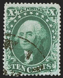 Sale 1278, Lot 3182, 1857-60 Issue and 1857  Reprint (Scott 18-47)