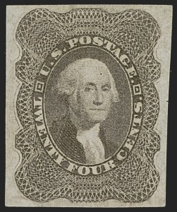 Sale 1278, Lot 3196, 1857-60 Issue and 1857  Reprint (Scott 18-47)