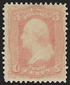 Sale 1278, Lot 3207, 1861 Issue (Scott 62B-78)