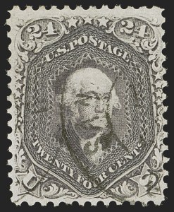 Sale 1278, Lot 3225, 1861 Issue (Scott 62B-78)