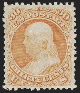 Sale 1278, Lot 3226, 1861 Issue (Scott 62B-78)