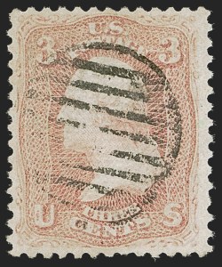 Sale 1278, Lot 3247, 1867-68 Grilled Issue and 1861  Re-Issue (Scott 79-111)