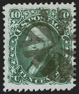 Sale 1278, Lot 3253, 1867-68 Grilled Issue and 1861  Re-Issue (Scott 79-111)