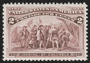 Sale 1278, Lot 3394, Columbian Issue (Scott 230-245)