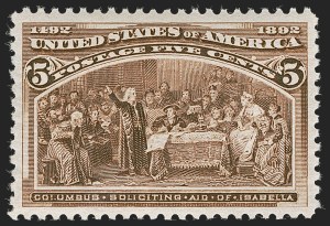 Sale 1278, Lot 3400, Columbian Issue (Scott 230-245)