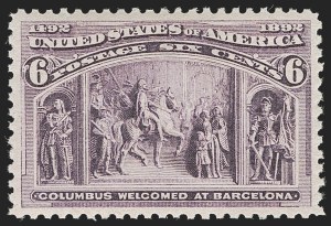 Sale 1278, Lot 3401, Columbian Issue (Scott 230-245)