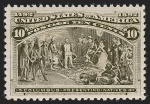 Sale 1278, Lot 3405, Columbian Issue (Scott 230-245)