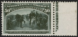 Sale 1278, Lot 3415, Columbian Issue (Scott 230-245)