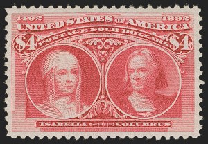 Sale 1278, Lot 3425, Columbian Issue (Scott 230-245)