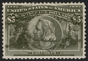Sale 1278, Lot 3431, Columbian Issue (Scott 230-245)