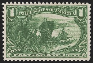Sale Number 1278, Lot Number 3455, Trans-Mississippi Issue (Scott 285-293)