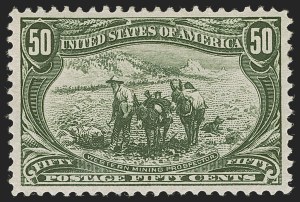 Sale 1278, Lot 3466, Trans-Mississippi Issue (Scott 285-293)