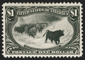 Sale 1278, Lot 3470, Trans-Mississippi Issue (Scott 285-293)