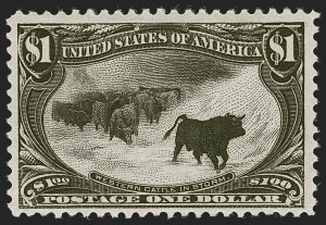 Sale 1278, Lot 3480, Trans-Mississippi Issue (Scott 285-293)
