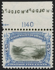 Sale 1278, Lot 3520, 1902 Pan-American Issue (Scott 294-299)