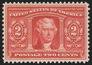 Sale Number 1278, Lot Number 3551, 1902-08 Issue,  Louisiana Purchase, Jamestown Issues (Scott 300-330)