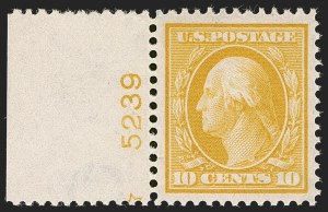Sale 1278, Lot 3591, 1908-12 Issues (Scott 331-396)