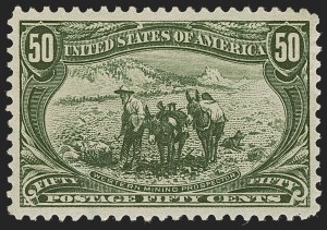 Sale 1283, Lot 1514, 1898 Trans-Mississippi Issue:  Gem Quality Stamps to 50c